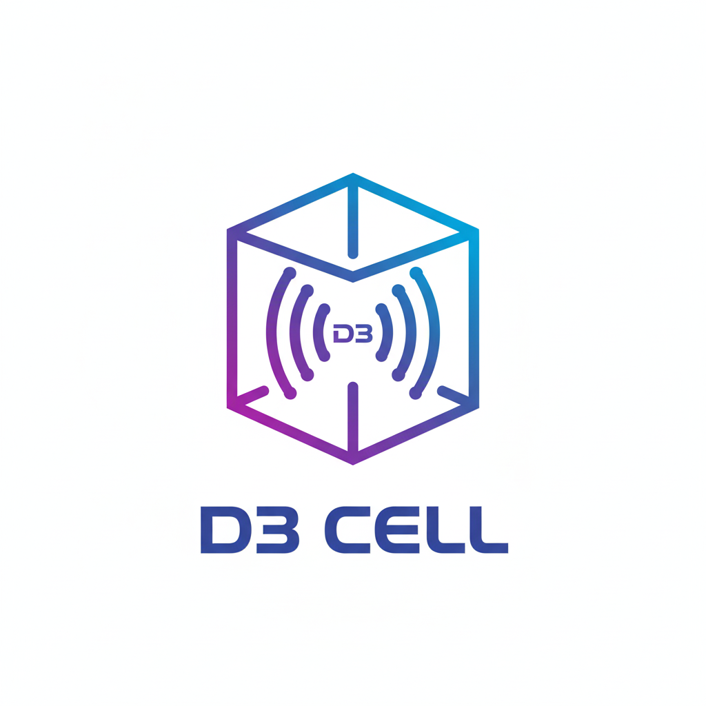 D3 CELL Logo